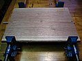Final Glue Joint In Bottom Panel From Front